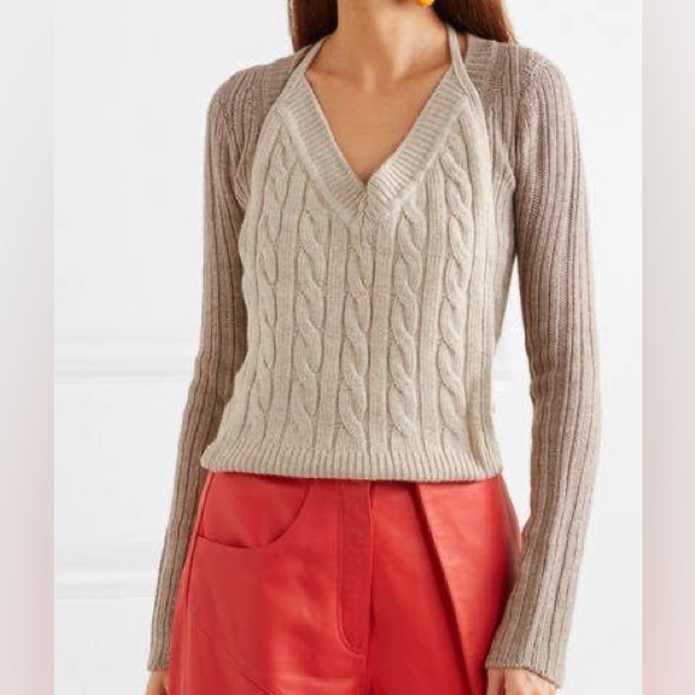Jacquemus layered sweater